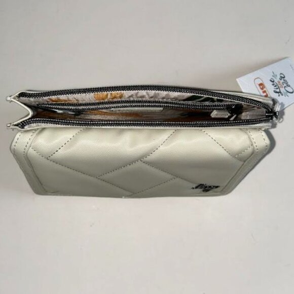 Surrey Satin Luxe VL RFID Wallet Pebble - Picture 8 of 9